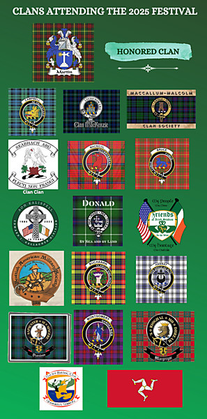 Clans attending 2025