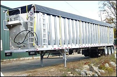 HD Mesh Roll Tarp Front and Rear Flaps