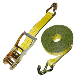 2" x 27' Ratchet Strap with Wire Hooks