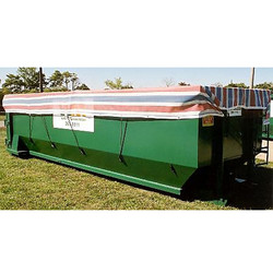 12' x 28' Black Knit Poly Mesh Hand Tarp