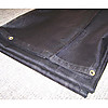 7' Mesh dump truck tarp with pocket grommets