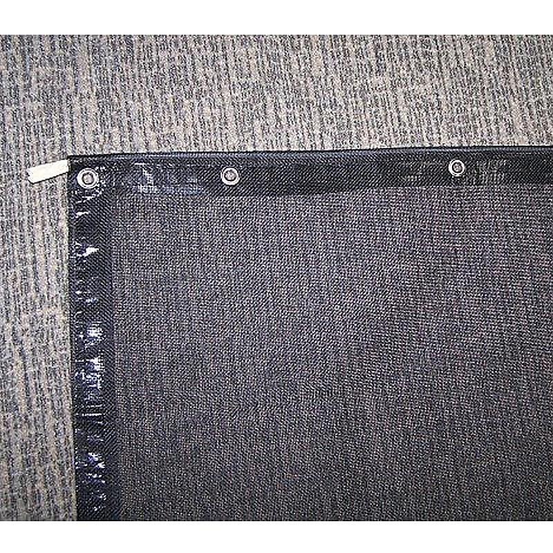 7' Mesh dump truck tarp with side grommets