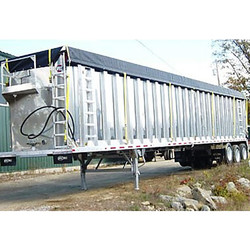 Mesh Roll Tarp with Front and Rear Flaps and Cargo Straps