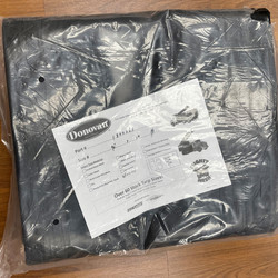 Heavy Duty 18 oz Vinyl Tarp with Side Flaps