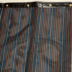 8' x 28' Mighty Mesh® Rolloff Tarp - Fits All Replacement (hooklift cutout)