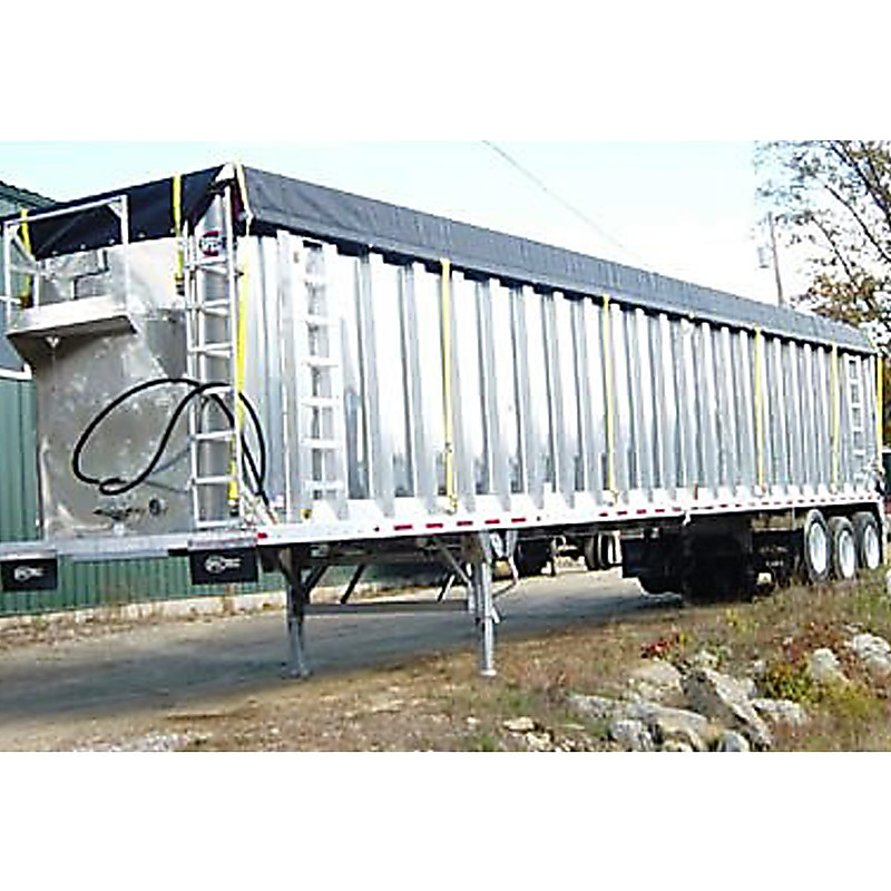 129" x 48' Black Mesh/Vinyl Roll Tarp with Flap