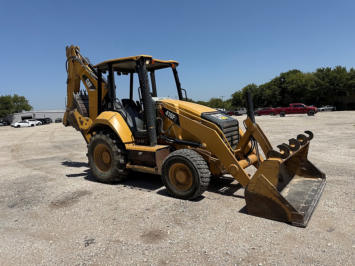 2018 CAT 416F2 BACKHOE TX