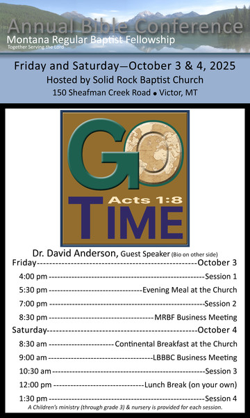 2025 MRBF Conference Flier