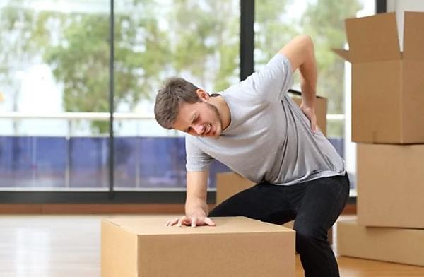 Back Injuries from moving heavy furniture into a new house