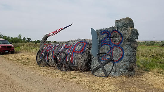 Custer Hay Bale two