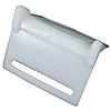 4-inch White Plastic Corner Protector | Corner Protectors | Lodi Metals 