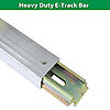 E-Track Heavy Duty Load Bar 87"-97"