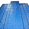 26' x 16' w/4' Drop Lumber Tarp 18 oz Blue