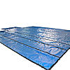 26' x 24' w/8' Drop Lumber Tarp 18 oz Blue