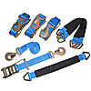 2" Ratchet Straps and Axle Straps SET | Auto Hauling Straps | Lodi Metals 