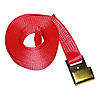2" x 27' Red Winch Strap w/Flat Hook