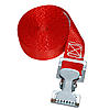 1" Push Release Red Endless Loop Strap