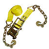 4" Custom Ratchet Strap with Chain & Hooks