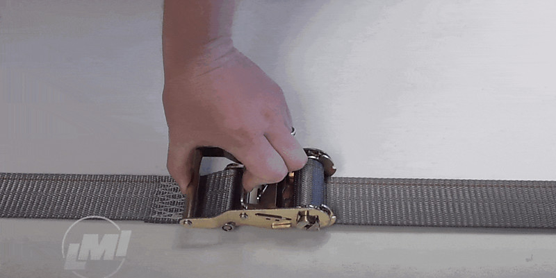 How to release a ratchet strap gif