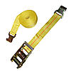 2" Heavy Duty Ratchet Strap w/Narrow Flat Hooks