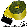 4 inch Custom Winch Strap with Flat Hook - AAR Approved | Lodi Metals 