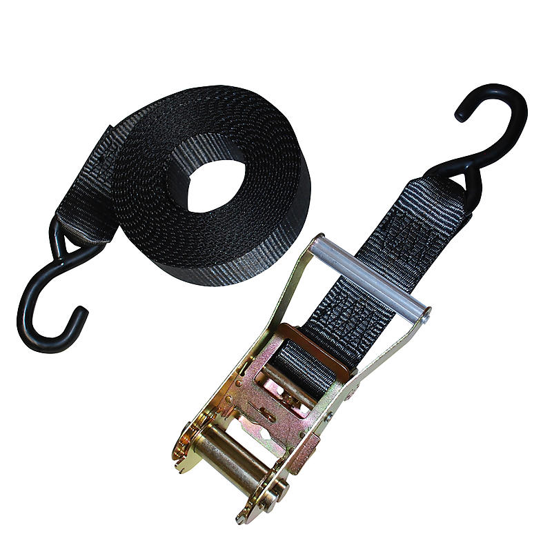 2" Heavy Duty Ratchet Strap with S-Hooks