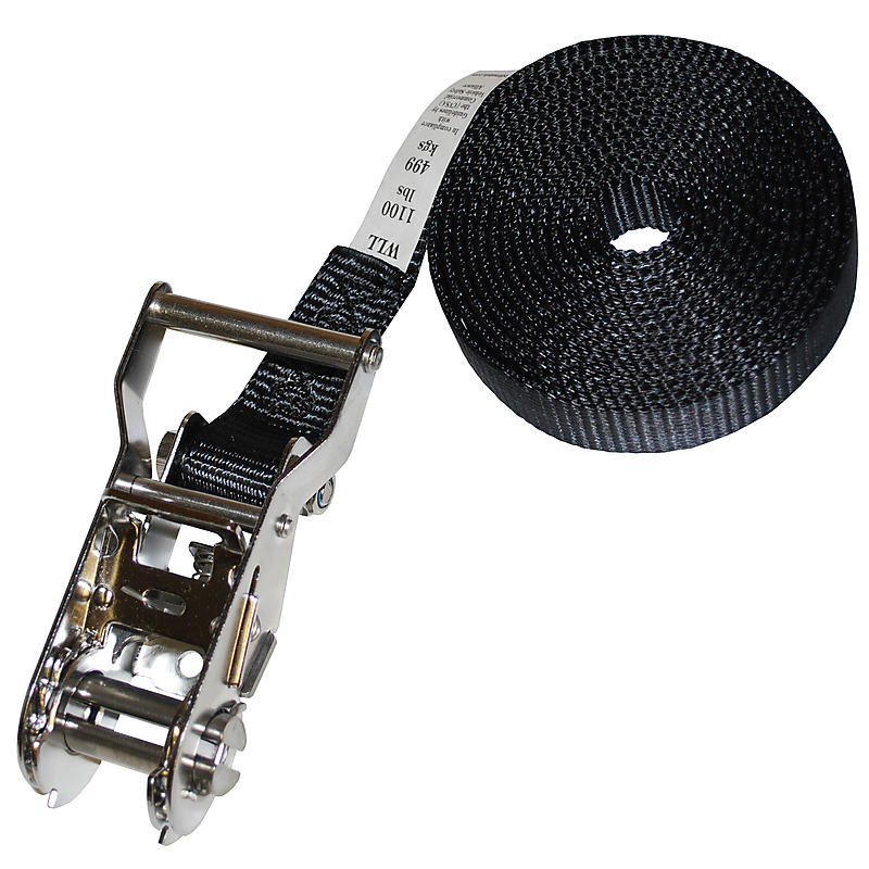 1 inch Endless Loop Stainless Steel Ratchet Strap Lodi Metals