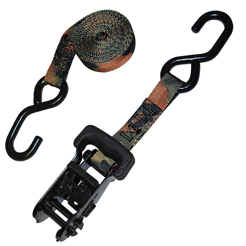 1 inch Custom Ratchet Strap with S Hooks Lodi Metals