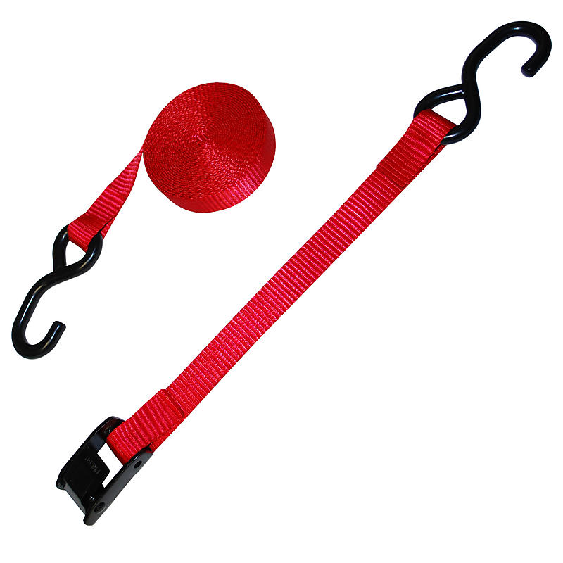 1 inch Cam Buckle Strap with Vinyl S Hooks Lodi Metals