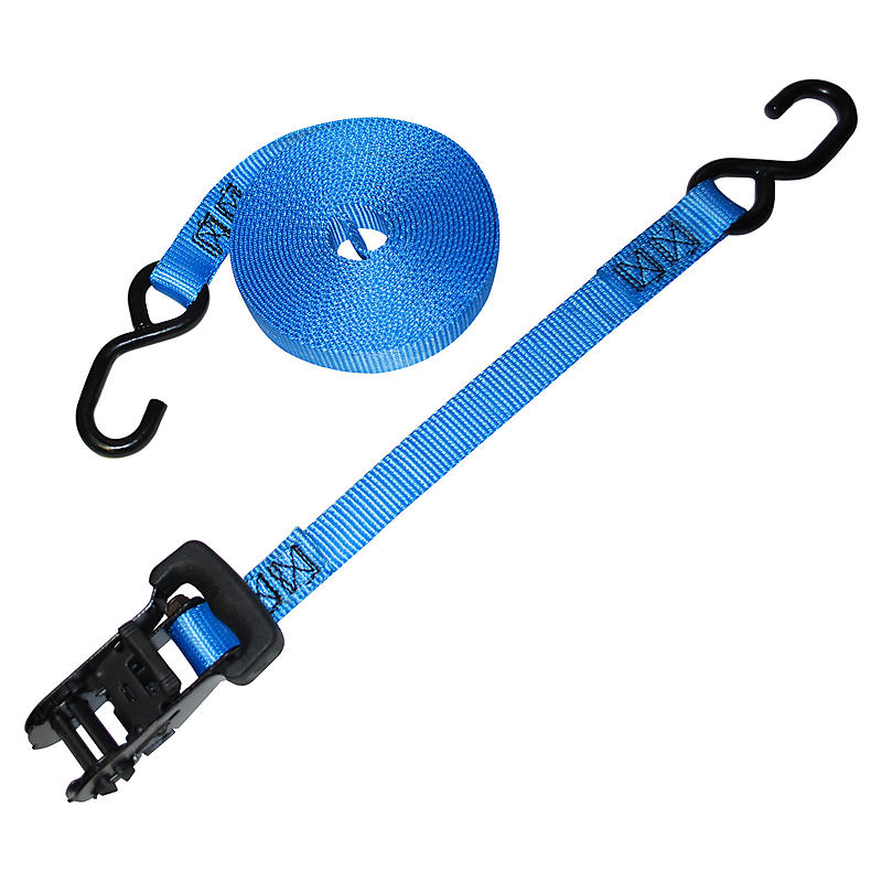 1" Heavy Duty Ratchet Strap w/SHooks Lodi Metals Inc