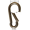 1" Ratchet Strap with Stainless Carabiner