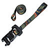 1" Heavy Duty Camo Ratchet Strap with Loops