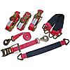 2" Ratchet Straps and Axle Straps Set