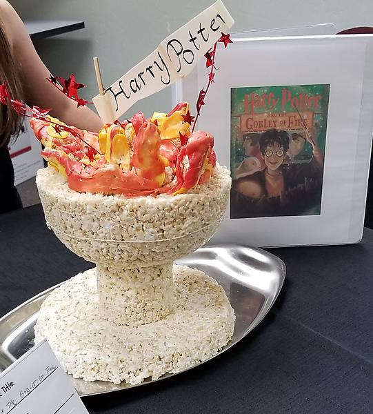 Edible version of 8220Harry Potter and the Goblet of Fire8221