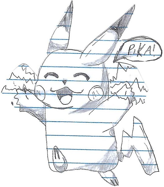 Pok Club Mascot drawing by Riley Brown