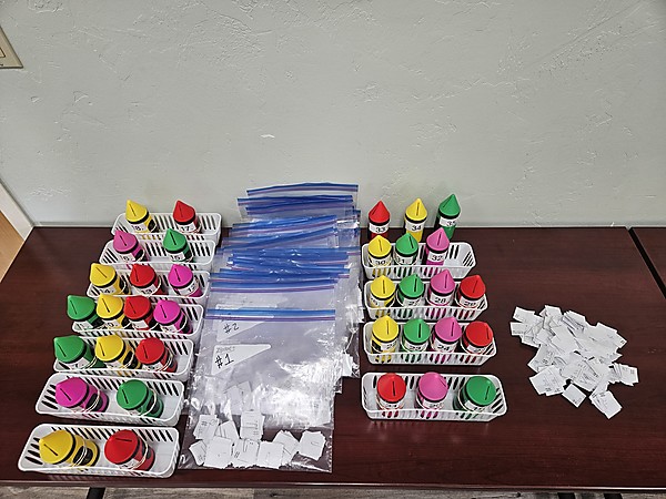 tickets in plastic crayons