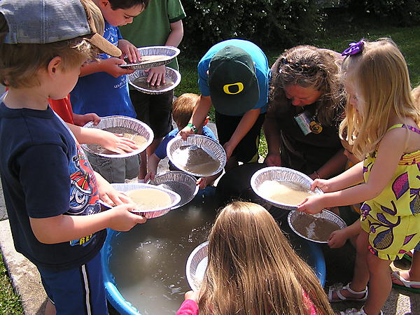 PANNING FOR GOLD